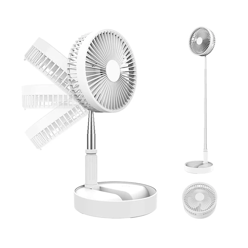 Folding USB Rechargeable Fan with Remote Control P11
